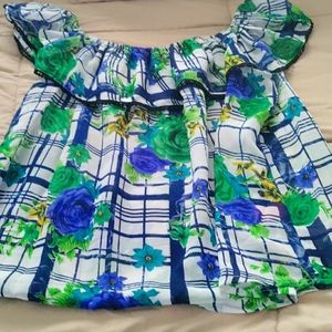 Off the shoulder blouse